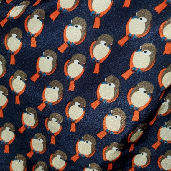 SM Wardrobe Bird Print Mini Dress size M/L - Picture 3 of 5